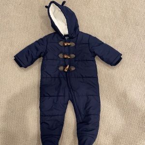 Fleece Lined Baby Snowsuit